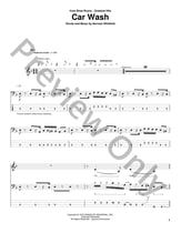 Car Wash Guitar and Fretted sheet music cover